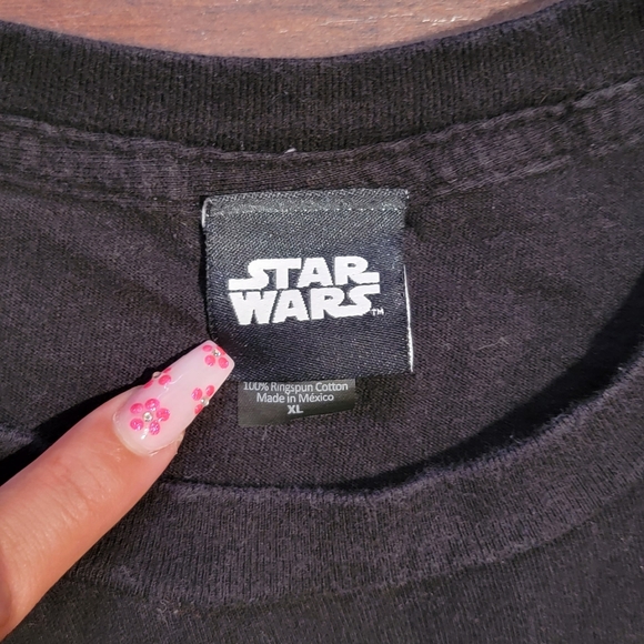 Vintage Star Wars 100% Cotton Short Sleeve T-Shirt - Picture 3 of 3